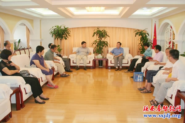 江西省基督教两会、圣经学校同工访问陕西两会