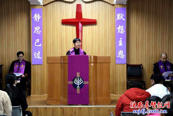 “基督里的和好”——陕西圣经学校举行妇女公祷日崇拜