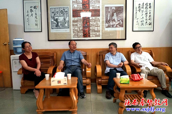 杭州市基督教两会教牧同工访问省基督教两会和圣经学校(图5)