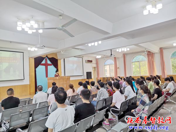省基督教两会第一期教牧骨干素质提升培训班入学考试在陕西圣经学校举行