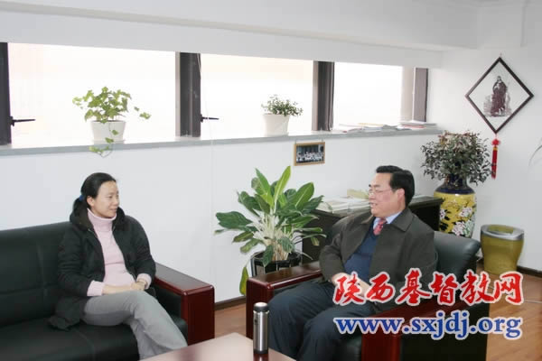 爱德基金会谭花老师来陕验收考察项目(图4)