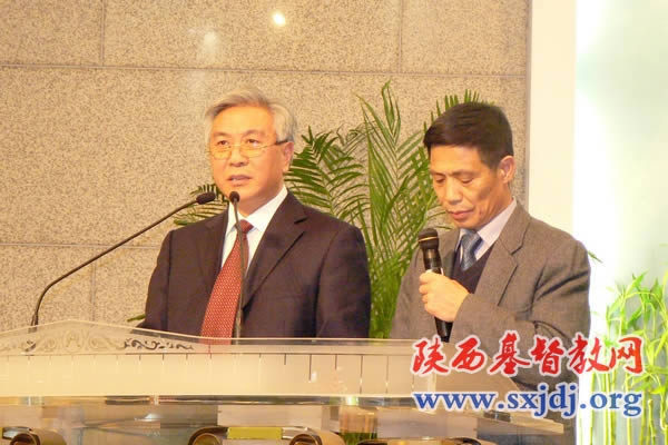 刘进业副巡视员在韩国长老会首尔上道中央教会介绍中国宗教政策
