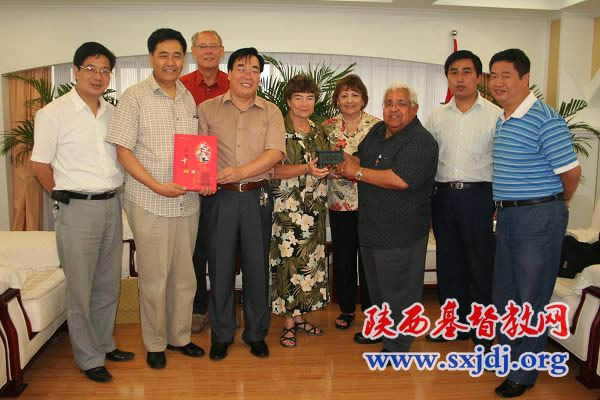 美国基督会和美国联合基督教会访问陕西省基督教两会和陕西圣经学校(图3)