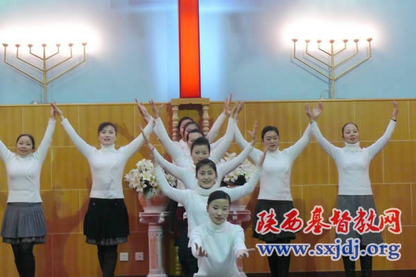 陕西圣经学校09年圣诞节举行系列活动(图2)