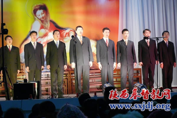 陕西圣经学校09年圣诞节举行系列活动(图4)