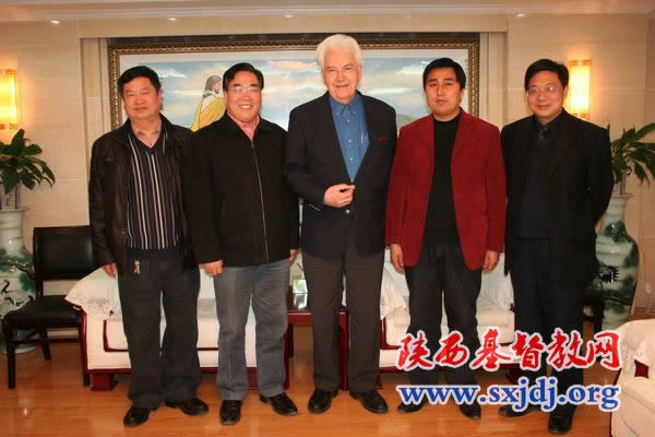 挪威尤约翰牧师访问陕西省基督教两会(图2)