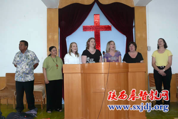 美国基督会、美国联合基督会一行访问陕西教会(图3)