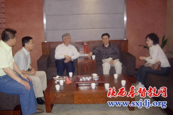 韩国上道中央教会朴逢洙牧师一行访问陕西教会(图3)