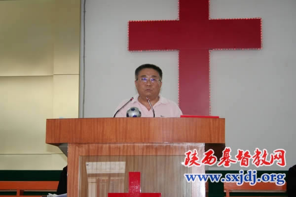 陕西省基督教两会在宝鸡市十里铺教堂举行圣职按立典礼(图4)