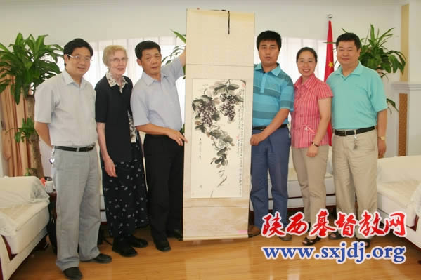 香港信义宗神学院院长访问陕西省基督教两会(图2)