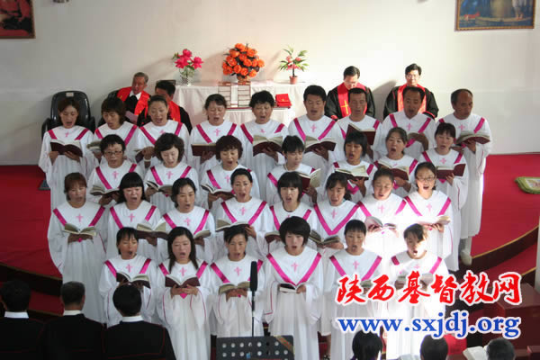 陕西省基督教两会在榆林市按立10位圣职人员(图2)