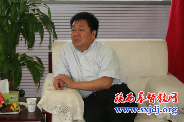 省宗教局纪检组长杨义民一行来我会走访(图2)