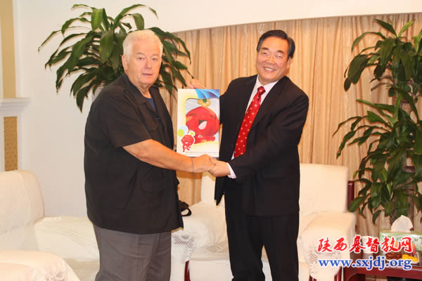 省基督教两会接待海外协会国际学院代表团