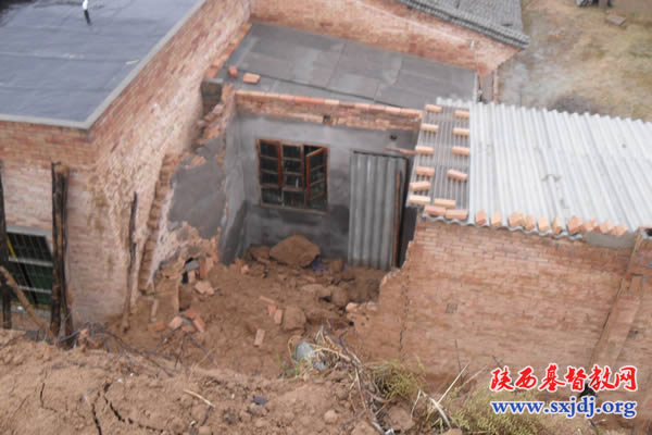 请为陕西省几个地方教会因洪涝灾害受损严重的教堂代祷(图2)