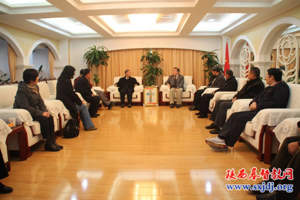山西省基督教两会同工访问我省基督教两会