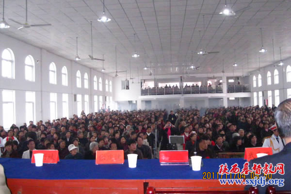 汉中市洋县教会举行新堂落成典礼(图3)