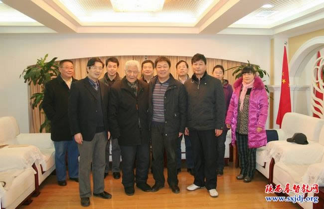 省宗教局领导来我会圣诞节慰问(图3)