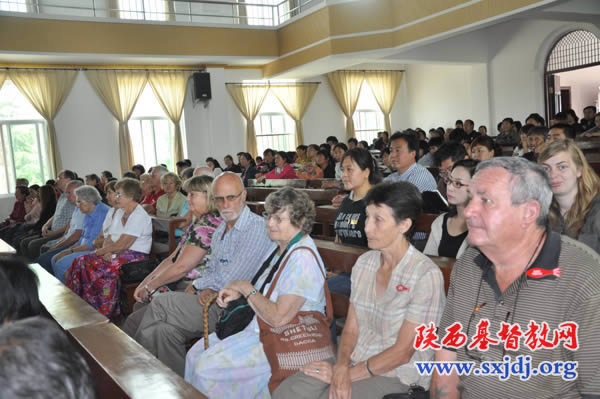 澳大利亚联合圣经公会访问岐山县基督教会