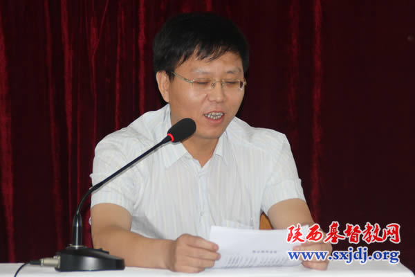 省基督教两会、陕西圣经学校举办庆祝中国共产党建党90周年歌咏会(图2)
