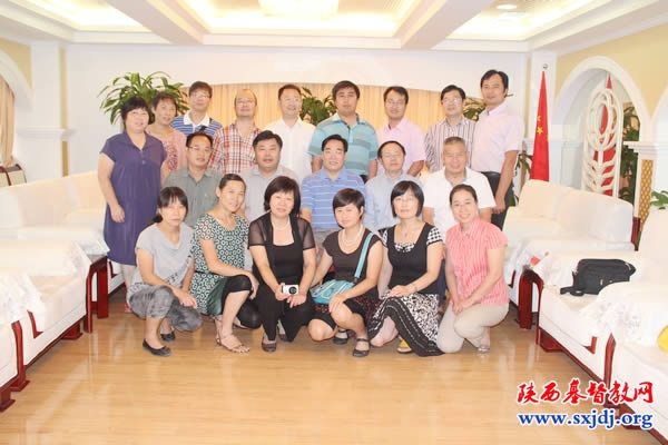 江西省基督教两会、圣经学校同工访问陕西两会(图3)