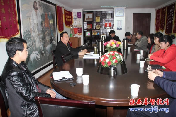 省基督教两会与同工签订劳动合同