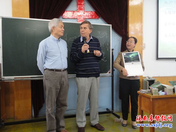 省基督教两会接待挪威圣约教会高卫格牧师一行