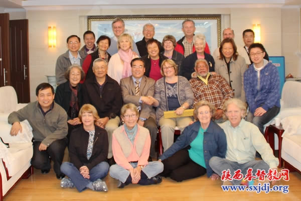 美籍华人胡仲杨一行访问陕西教会(图4)
