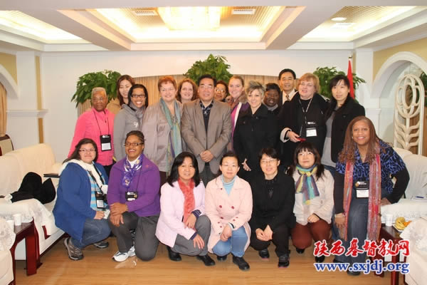 美国联合基督会妇女团到访陕西省基督教两会(图3)