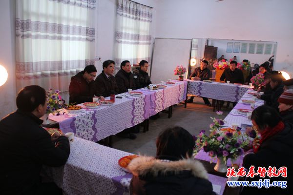 省基督教两会负责同工赴渭南市大荔、华阴教会进行工作调研