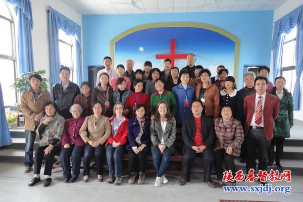 英国圣公会来陕西教会访问(图2)