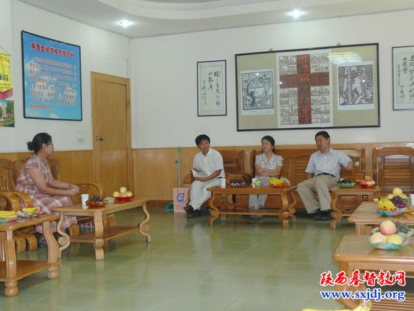 国家宗教局四司副司长赵忠海先生走访陕西圣经学校