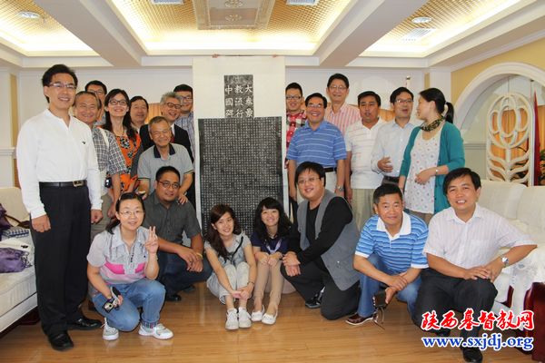 台北基督之家教会寇绍恩牧师等一行走访我省教会(图2)