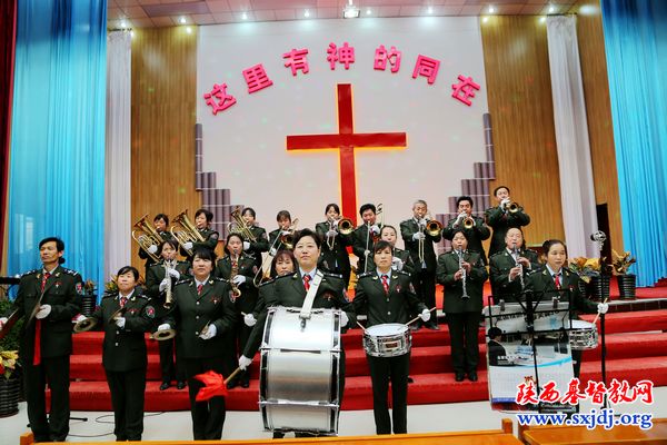 府谷县基督教举行县城新堂落成典礼(图2)