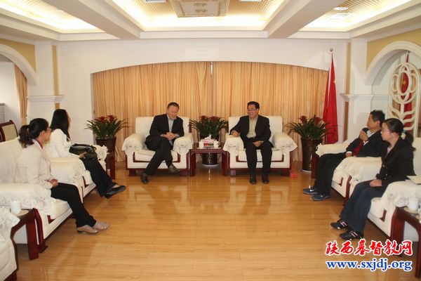 美国基督教友人金伍德牧师访问我省教会