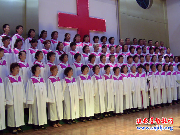 敬拜上帝,赞美先行——宝鸡市基督教两会举办圣乐培训班(图2)