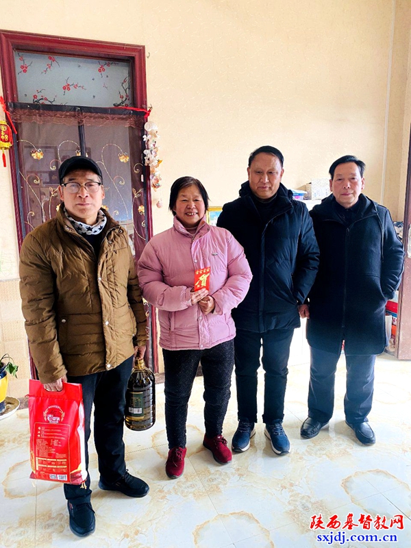 蓝田县基督教三自爱国运动委员会开展年终爱心慰问活动