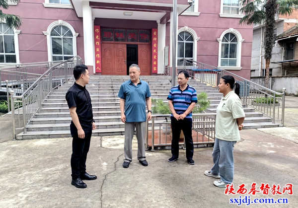 宝鸡市基督教两会到基层走访指导工作