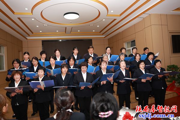 澄城县基督教会举办老年诗班成立10周年感恩赞美会