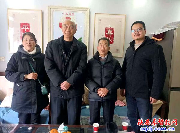 白河县基督教福音堂开展年终慰问活动