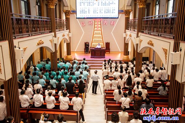 商州区基督教两会接待岐山县基督教两会、山阳县基督教两会教牧同工一行