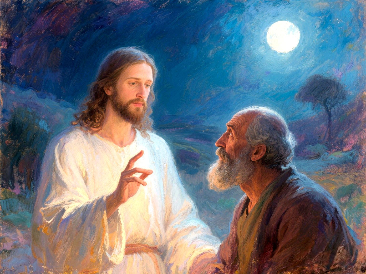 主日证道 | 耶稣与尼哥底母谈重生(许优良牧师)