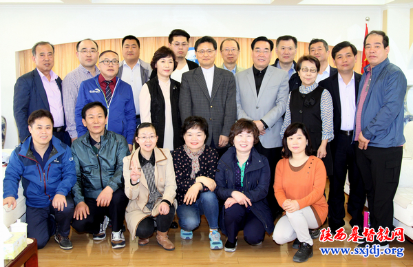 韩国首尔上道中央教会朴逢洙牧师一行访问陕西教会(图3)