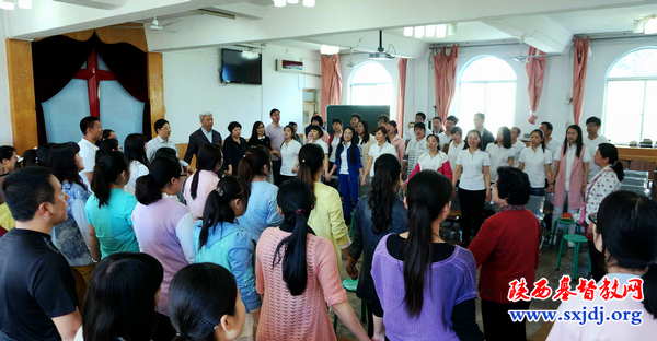 吉林省圣经学校毕业班一行来访圣经学校(图4)