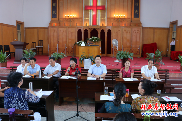 汉中市基督教两会举办全市教牧人员培训班(图1)