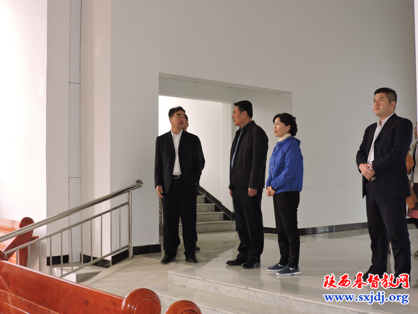 渭南市委常委张冀良一行调研访问渭南市基督教两会