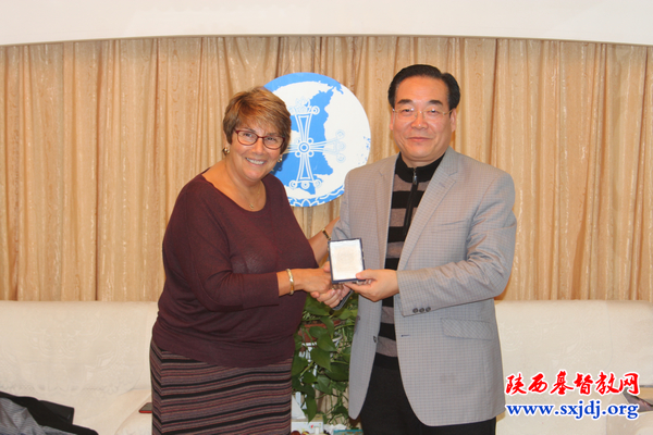 省基督教两会接待美国基督会朱晓陵牧师一行到访(图2)