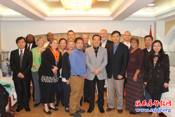 省基督教两会接待美国基督会朱晓陵牧师一行到访(图3)