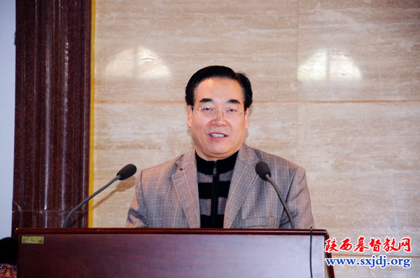 省基督教两会神学思想建设宣讲团在榆林市教会宣讲(图2)