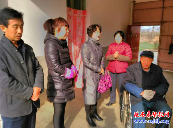 岐山县基督教两会开展春节慰问送温暖活动(图2)
