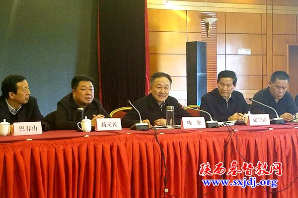 省基督教两会同工参加全省民族宗教界迎新春座谈会